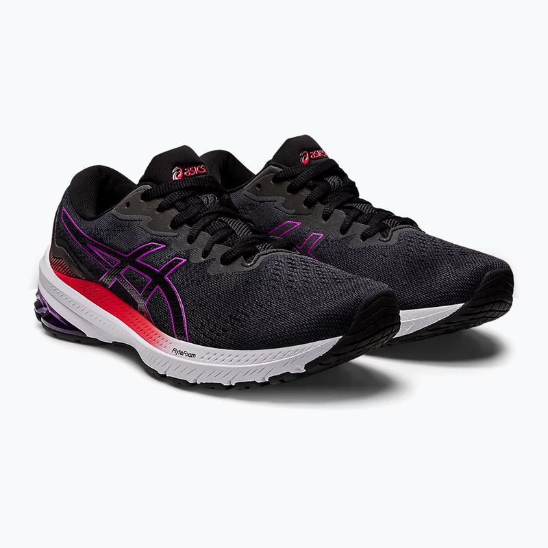 Moteriški bėgimo bateliai ASICS GT-1000 11 black/orchid 8