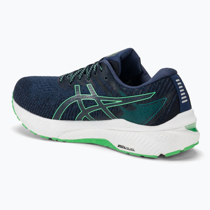 Vyriški bėgimo bateliai ASICS Gt-2000 10 deep ocean/new leaf 3