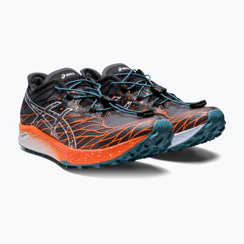 ASICS moteriški bėgimo bateliai Fujispeed black/nova orange 9