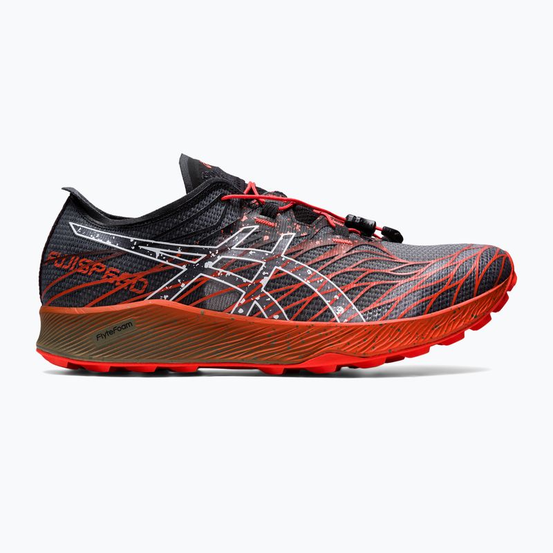 ASICS vyriški bėgimo bateliai Fujispeed black/cherry tomato 7