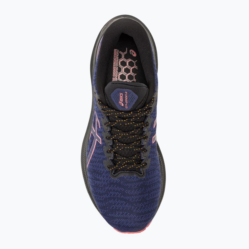 Moteriški bėgimo bateliai ASICS GT-2000 GTX black/indigo blue 5