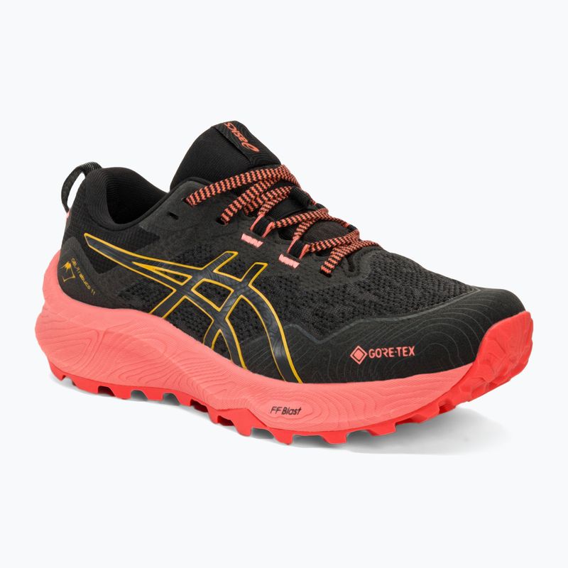 Moteriški bėgimo bateliai ASICS Gel-Trabuco 11 GTX black/sandstorm