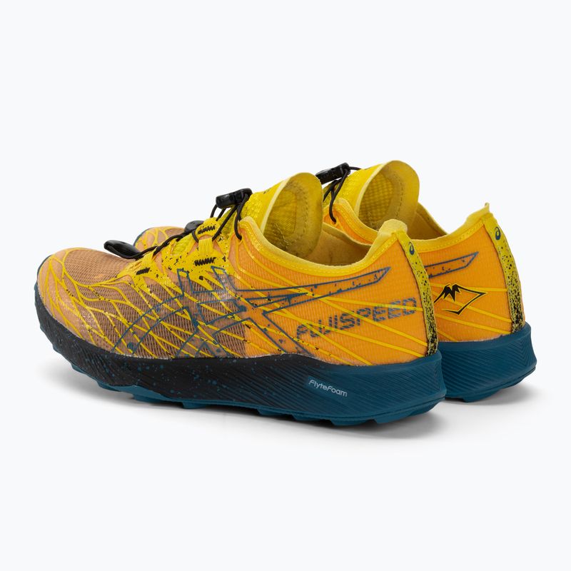 ASICS vyriški bėgimo bateliai Fujispeed golden yellow/ink teal 3