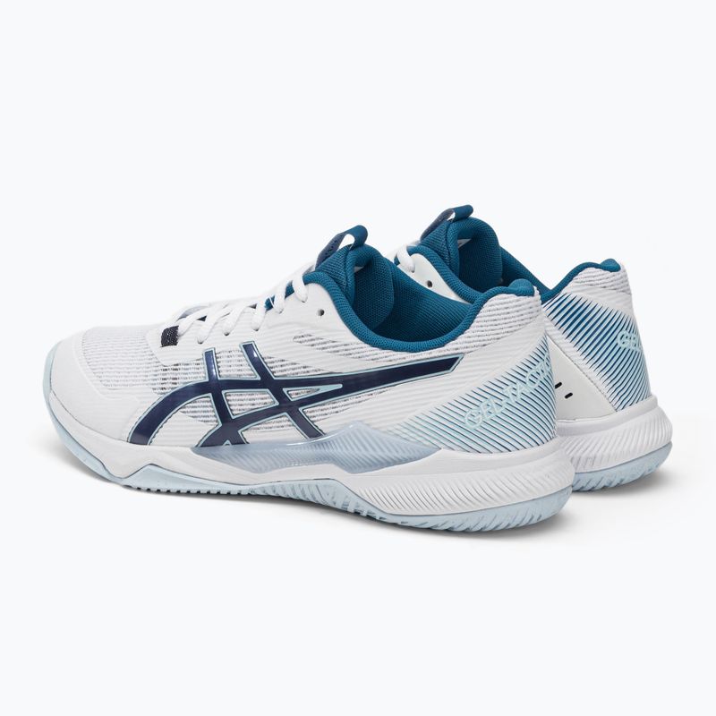 ASICS moteriški rankinio bateliai Gel-Tactic white/indigo blue 3