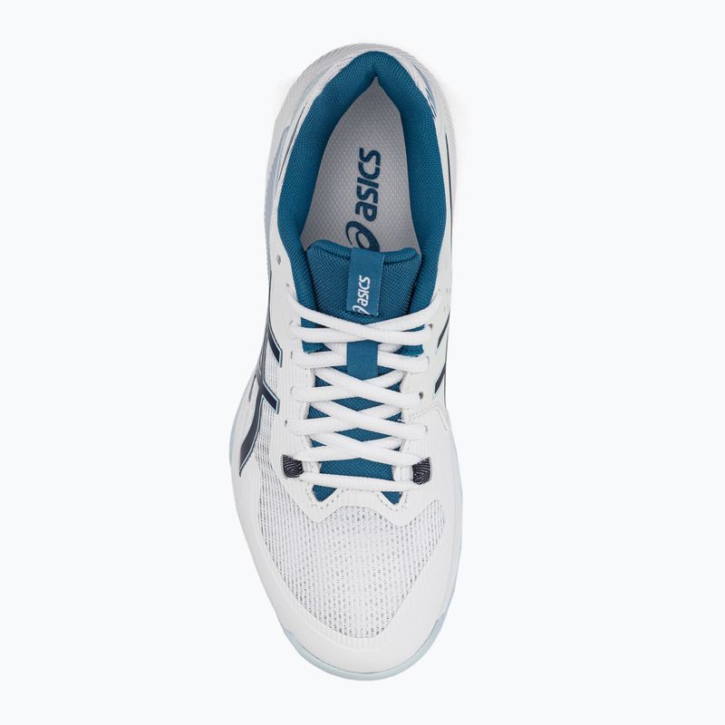 ASICS moteriški rankinio bateliai Gel-Tactic white/indigo blue 6