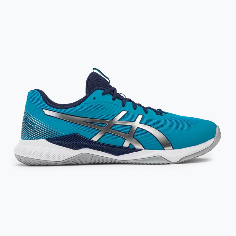 ASICS Gel-Tactic island blue/pure silver vyrų rankinio bateliai 2