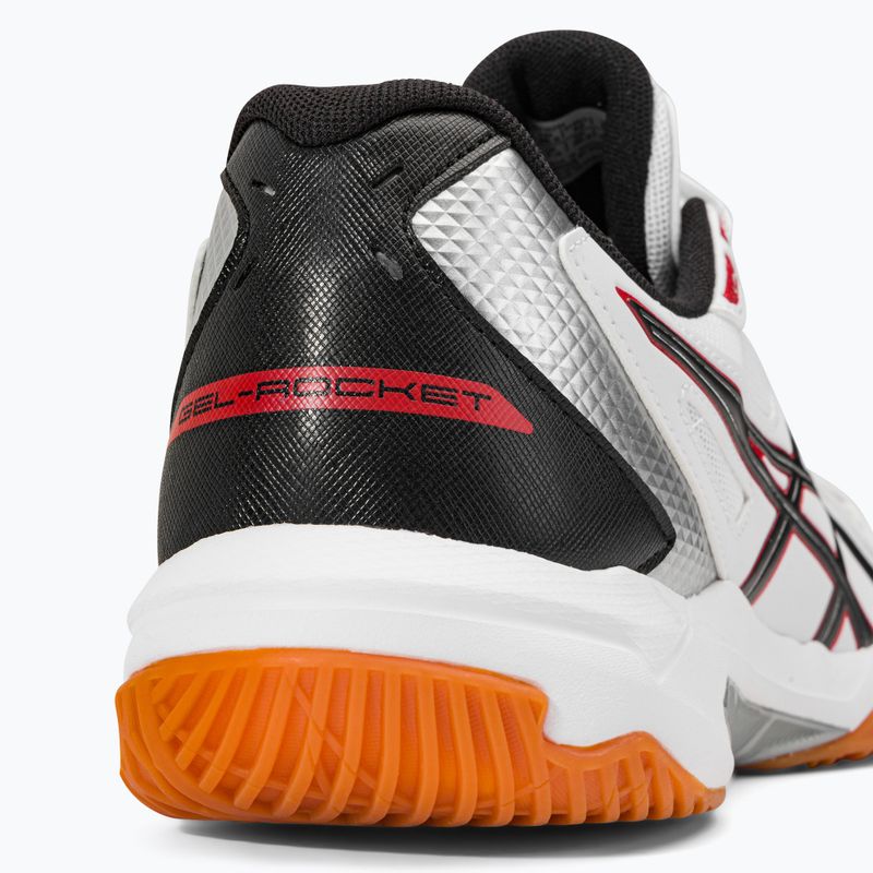 ASICS vyriški skvošo bateliai Gel-Rocket 10 white/classic red 9
