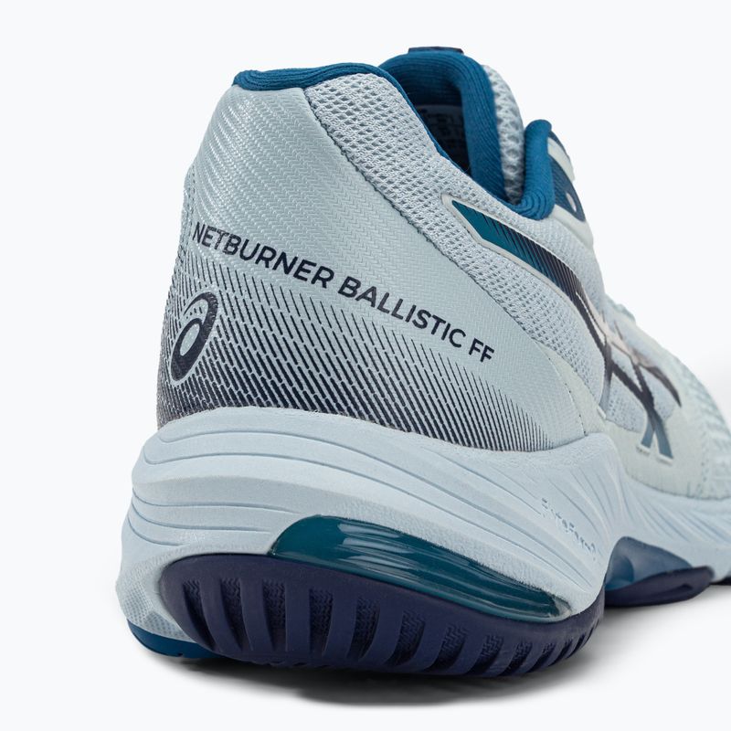 ASICS moterų tinklinio bateliai Netburner Ballistic FF 3 sky/indigo blue 11