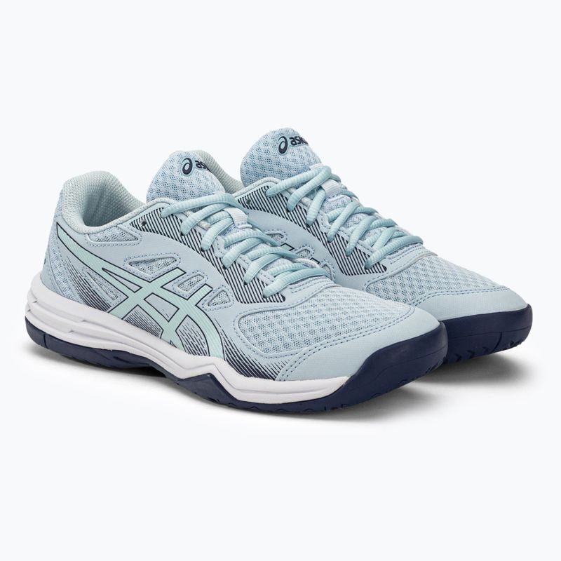 ASICS moterų tinklinio bateliai Upcourt 5 sky/indigo blue 4