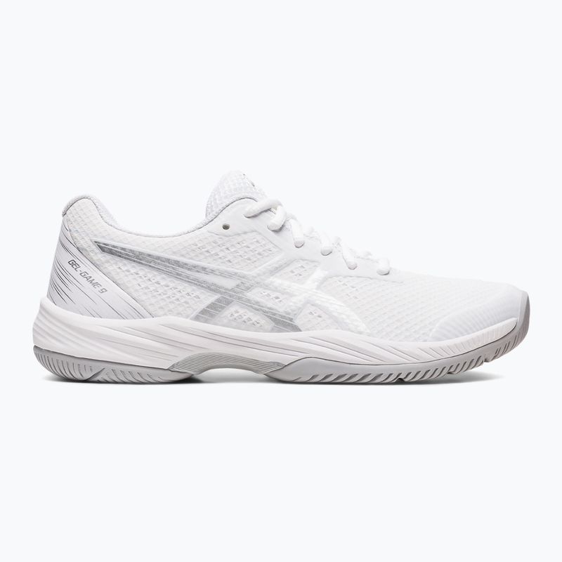 Moteriški teniso batai ASICS Gel-Game 9 white/pure silver 8