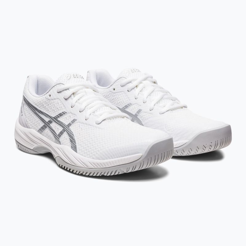 Moteriški teniso batai ASICS Gel-Game 9 white/pure silver 10