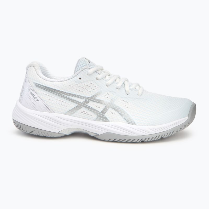 Moteriški teniso batai ASICS Gel-Game 9 white/pure silver 2