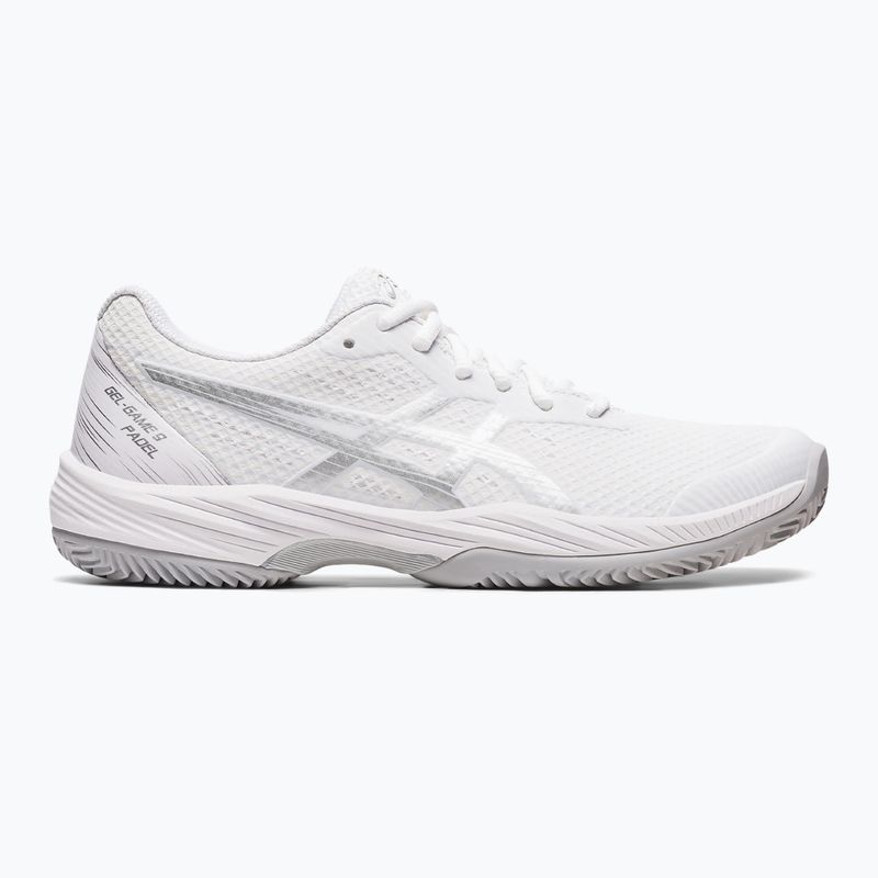Moteriški padelio batai ASICS Gel-Game 9 white/pure silver 8