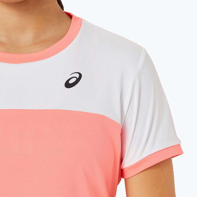 Vaikiški marškinėliai  ASICS Tennis Top guava/brilliant white 4