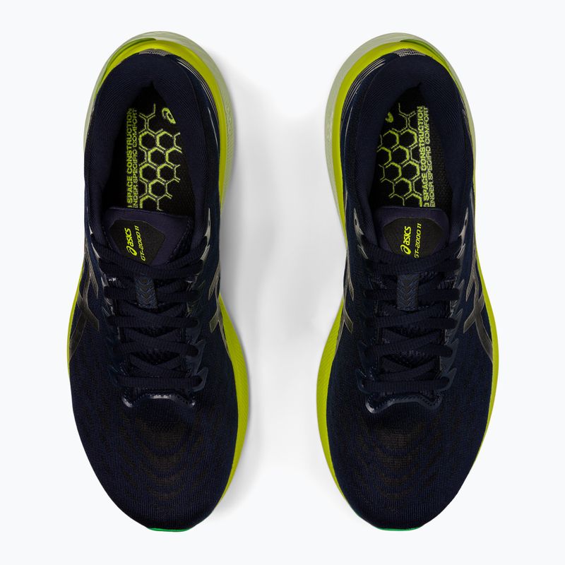 Vyriški bėgimo bateliai ASICS GT-2000 11 midnight/black 13