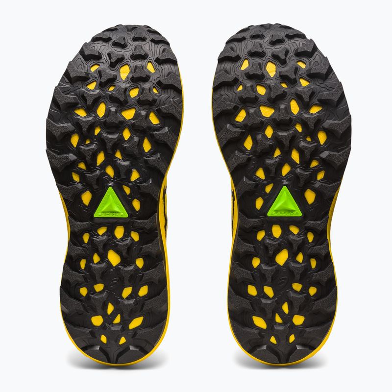Vyriški bėgimo bateliai ASICS Gel-Trabuco 11 golden yellow/black 12