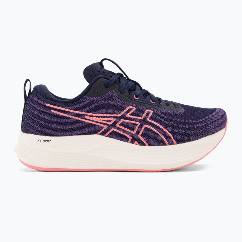 ASICS Evoride Speed midnight/papaya moteriški bėgimo bateliai 2