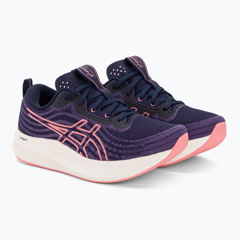 ASICS Evoride Speed midnight/papaya moteriški bėgimo bateliai 5