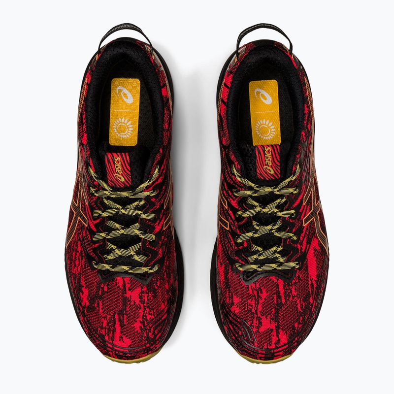ASICS Fuji Lite 3 electric red/black vyriški bėgimo bateliai 11