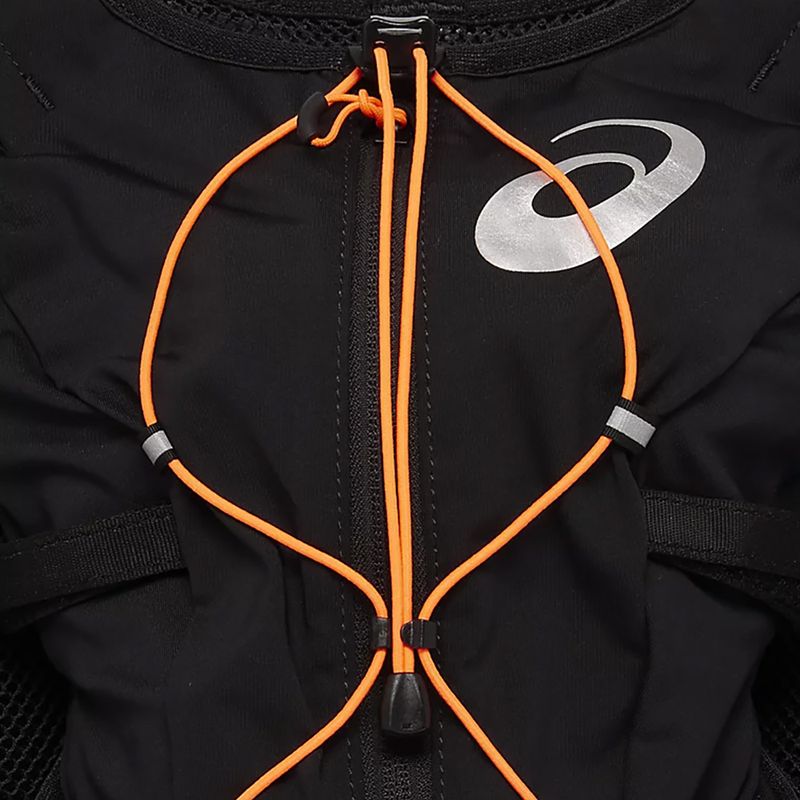 Bėgimo liemenė ASICS Fujitrail Hydration Vest 7 l performance black/shocking orange 9