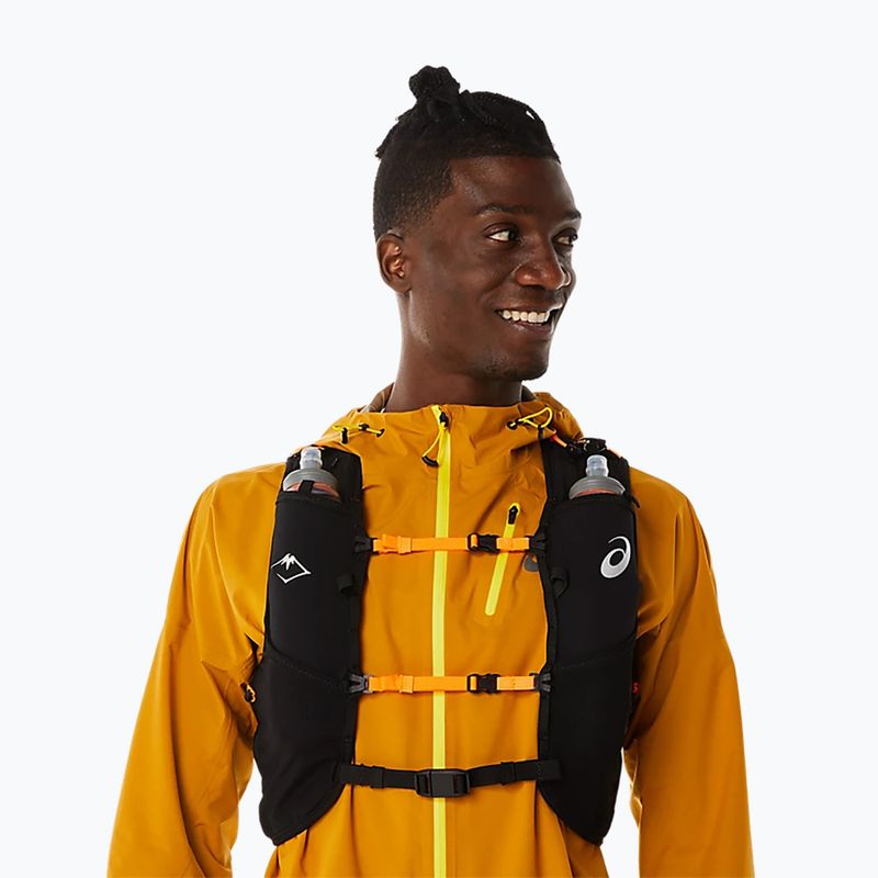 Bėgimo liemenė ASICS Fujitrail Hydration Vest 7 l performance black/shocking orange 4