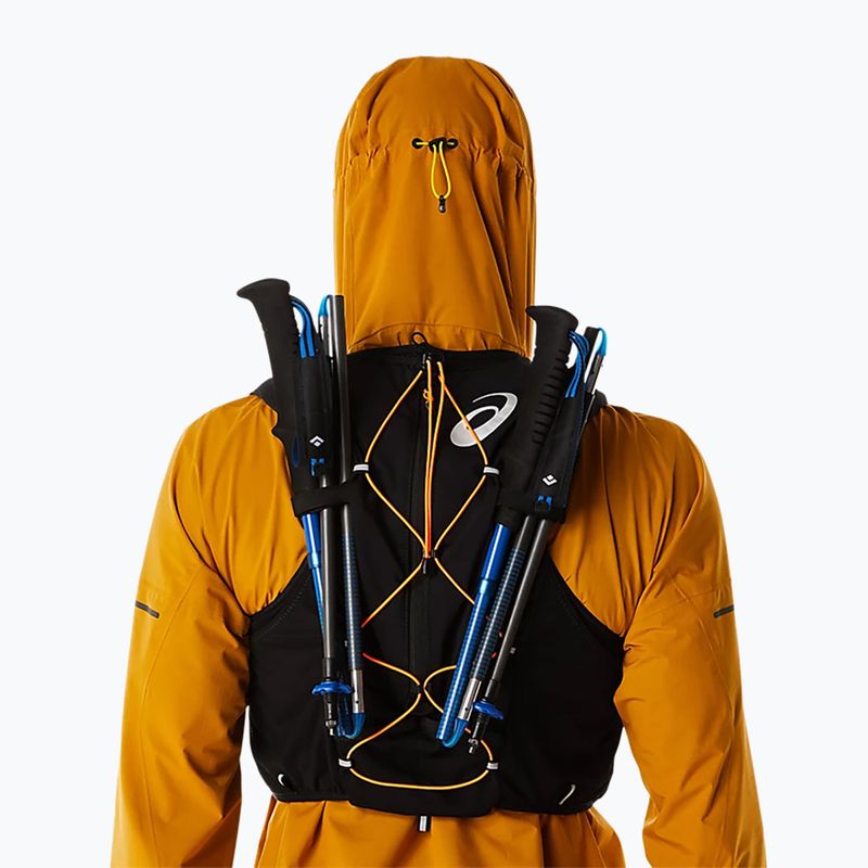 Bėgimo liemenė ASICS Fujitrail Hydration Vest 7 l performance black/shocking orange 5