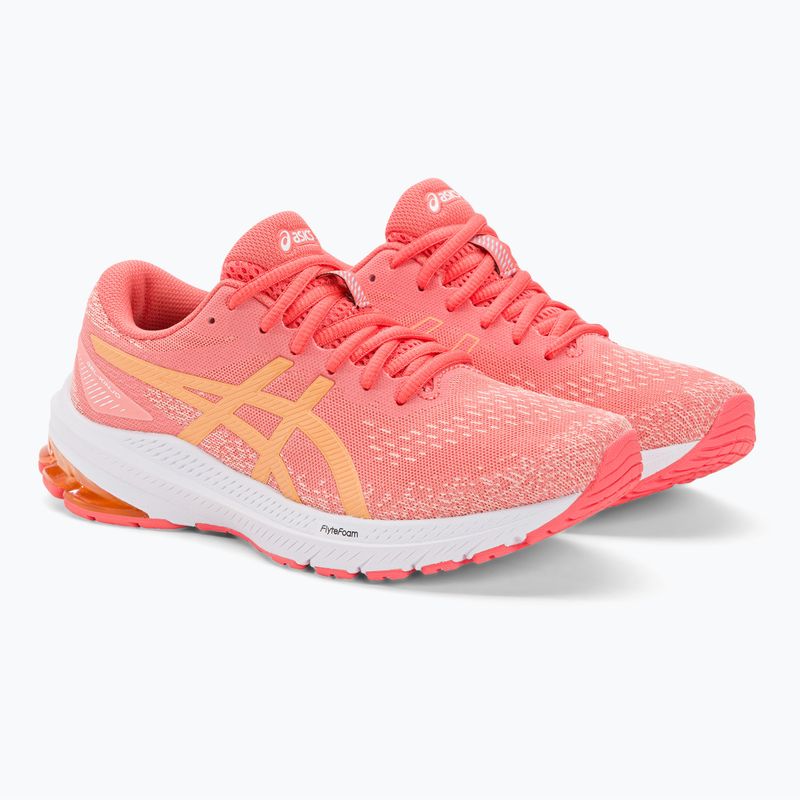 ASICS Gel-Kinjo papaya/summer dune moteriški bėgimo bateliai 4