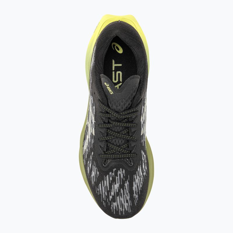 ASICS Novablast 3 black/dried leaf green vyriški bėgimo bateliai 6