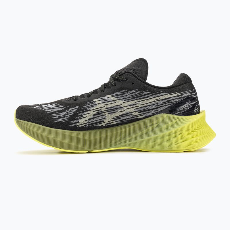 ASICS Novablast 3 black/dried leaf green vyriški bėgimo bateliai 10