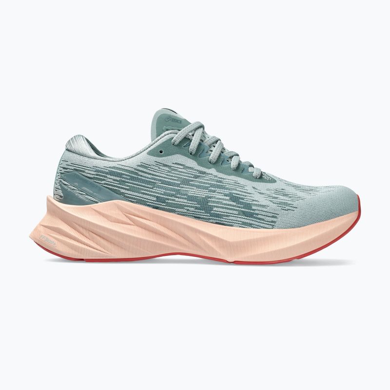 ASICS Novablast 3 moterų bėgimo bateliai ocean haze/foggy teal 12