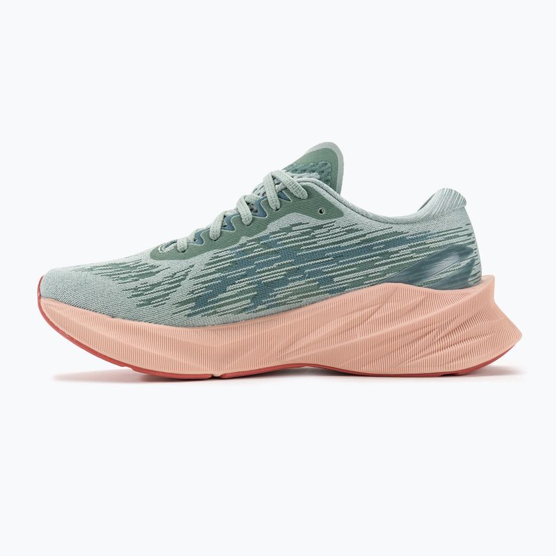 ASICS Novablast 3 moterų bėgimo bateliai ocean haze/foggy teal 10