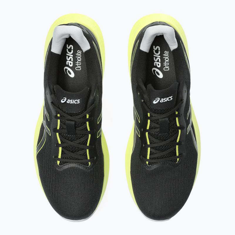 ASICS Gel-Pulse 14 vyriški bėgimo bateliai juoda/žėrinti geltona 11