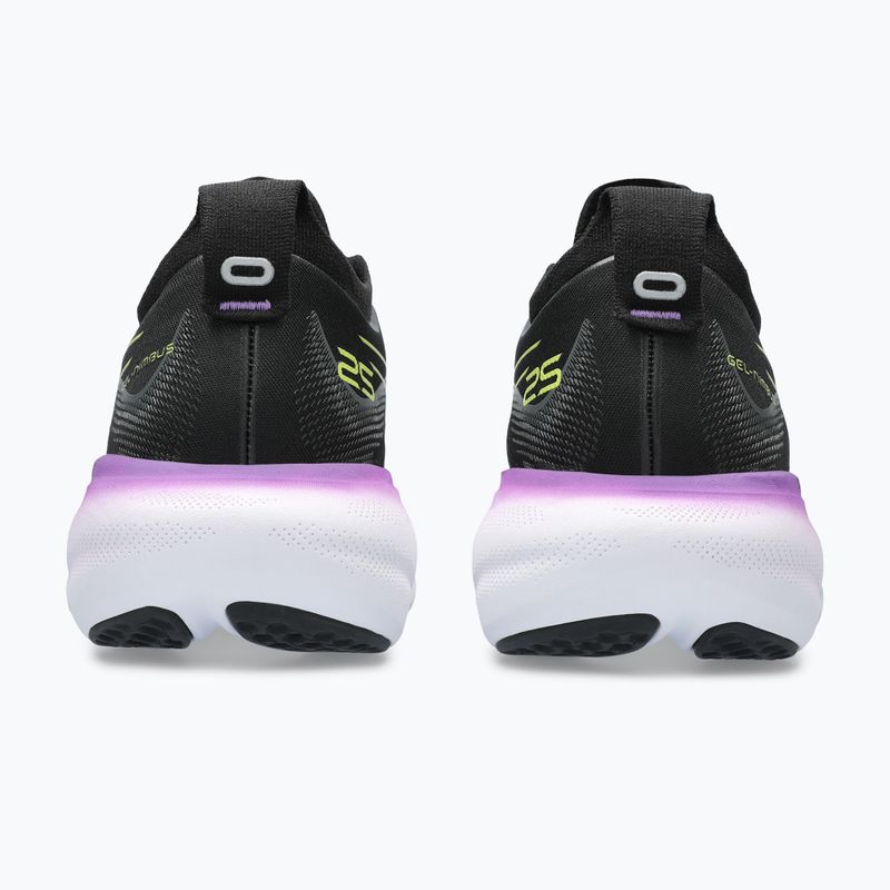 ASICS Gel-Nimbus 25 moteriški bėgimo bateliai juoda/žėrinti geltona 14