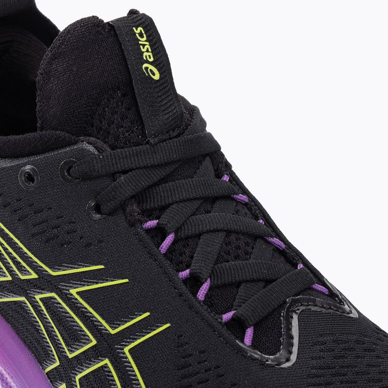 ASICS Gel-Nimbus 25 moteriški bėgimo bateliai juoda/žėrinti geltona 8
