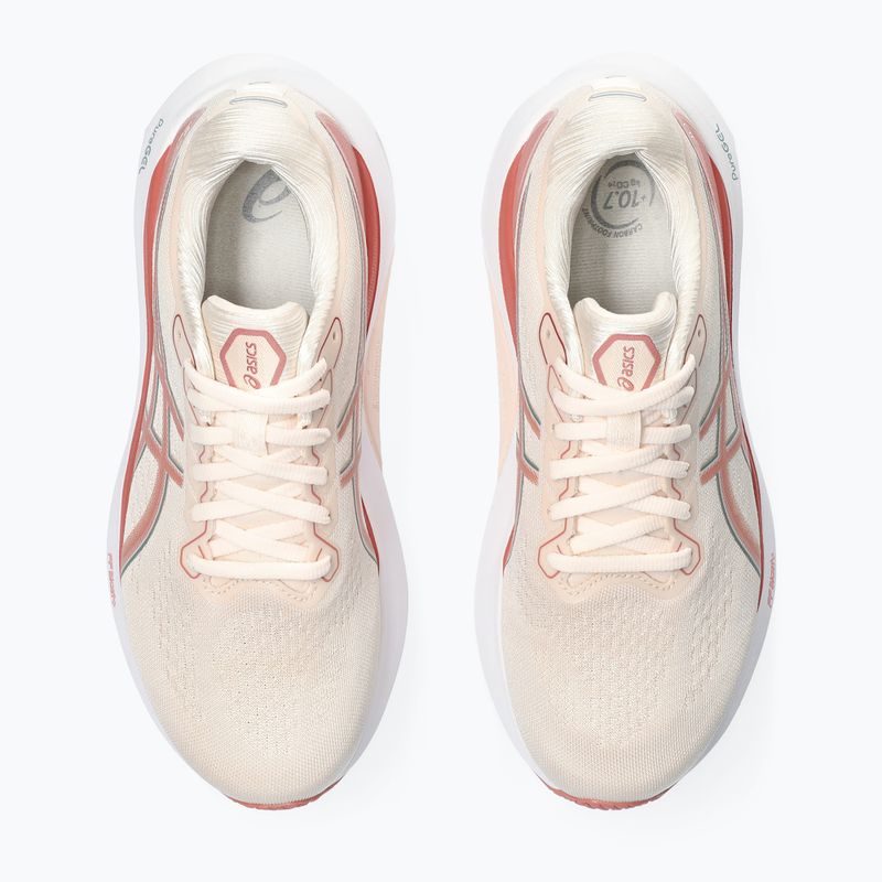 ASICS Gel-Kayano 30 moterų bėgimo bateliai rose dust/light granate 13
