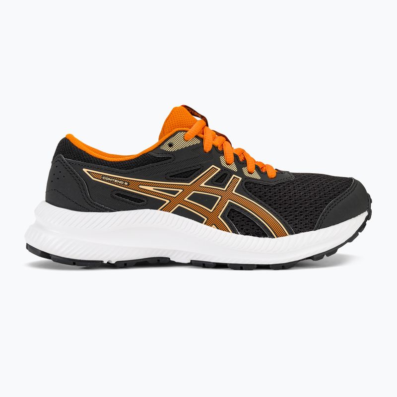 Vaikiški bėgimo batai ASICS Contend 8 GS black/bright orange 2