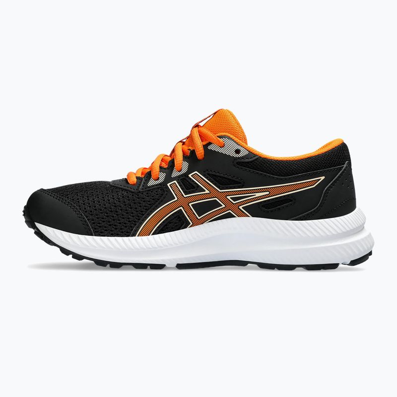 Vaikiški bėgimo batai ASICS Contend 8 GS black/bright orange 3