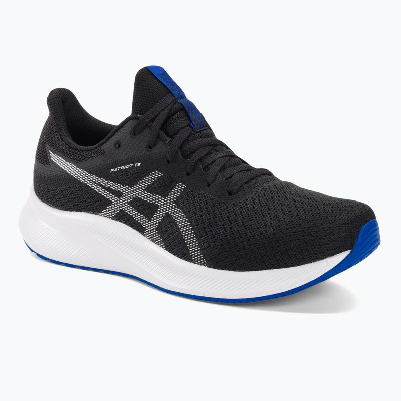ASICS Patriot 13 vyriški bėgimo bateliai juoda/ grynas sidabras
