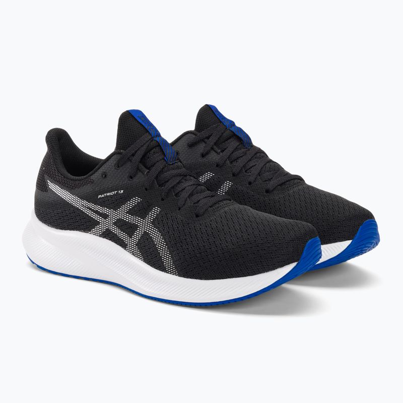 ASICS Patriot 13 vyriški bėgimo bateliai juoda/ grynas sidabras 5