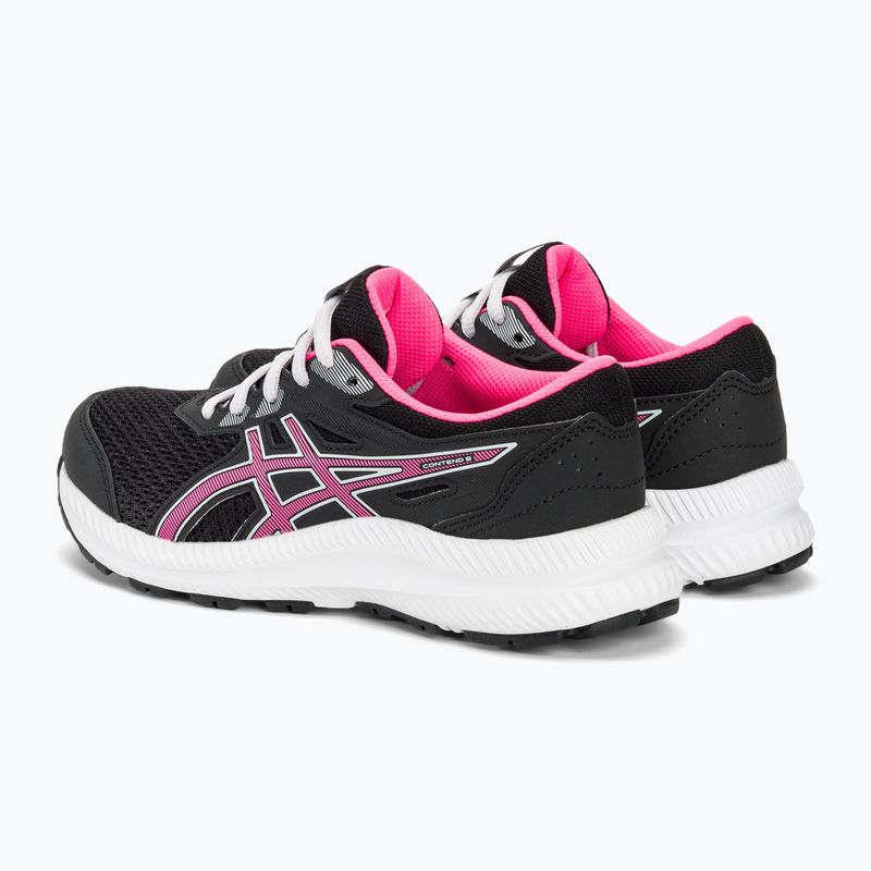Vaikiški bėgimo batai ASICS Contend 8 GS black/hot pink 4