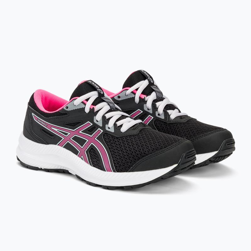 Vaikiški bėgimo batai ASICS Contend 8 GS black/hot pink 5