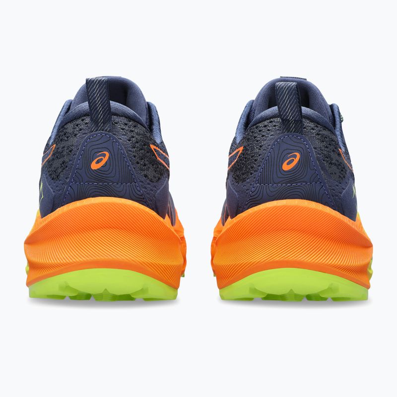 Vyriški bėgimo bateliai ASICS Trabuco Max 2 deep ocean/bright orange 11
