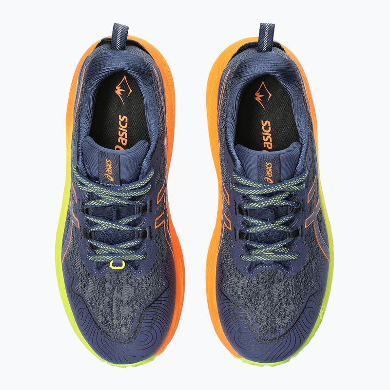 Vyriški bėgimo bateliai ASICS Trabuco Max 2 deep ocean/bright orange 13