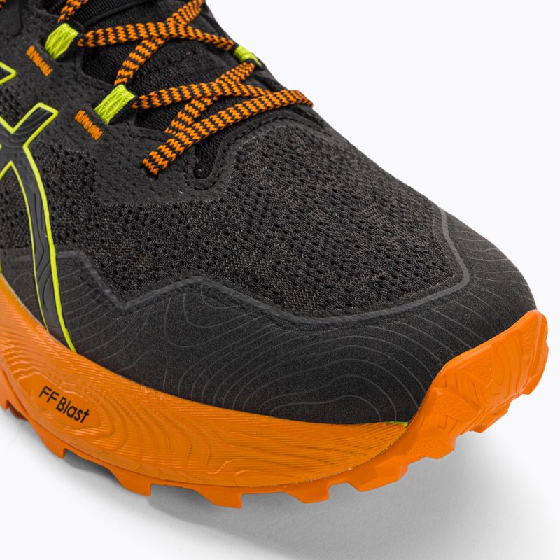 ASICS Gel-Trabuco 11 vyriški bėgimo bateliai black/neon lime 7