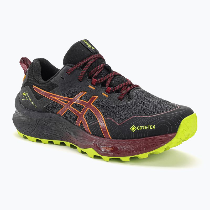 ASICS Gel-Trabuco 11 GTX vyriški bėgimo bateliai black/antique red