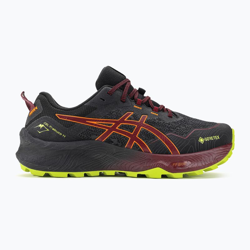 ASICS Gel-Trabuco 11 GTX vyriški bėgimo bateliai black/antique red 2