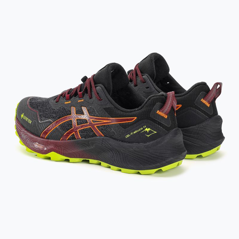 ASICS Gel-Trabuco 11 GTX vyriški bėgimo bateliai black/antique red 3