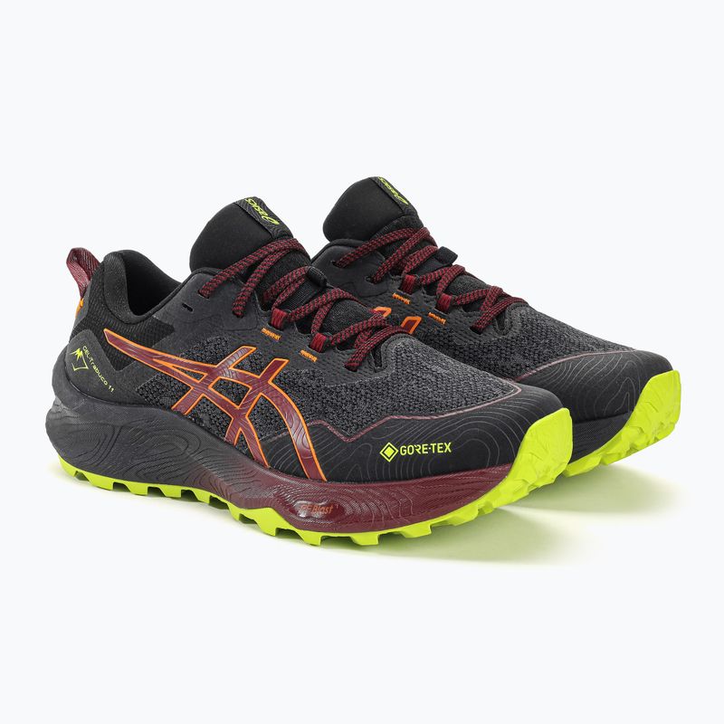 ASICS Gel-Trabuco 11 GTX vyriški bėgimo bateliai black/antique red 4