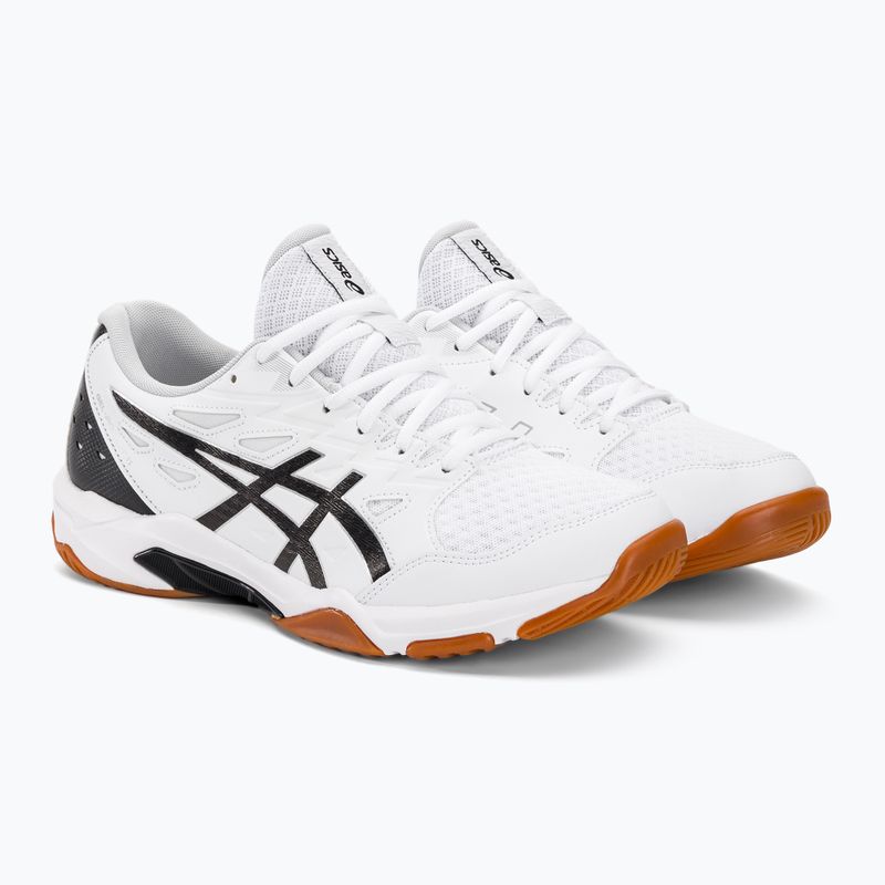 Vyriški tinklinio bateliai ASICS Gel-Rocket 11 black/pure silver 4