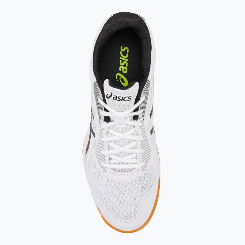 ASICS vyriški skvošo bateliai Upcourt 5 white / safety yellow 7